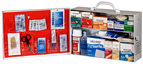 2 Shelf First Aid Cabinet